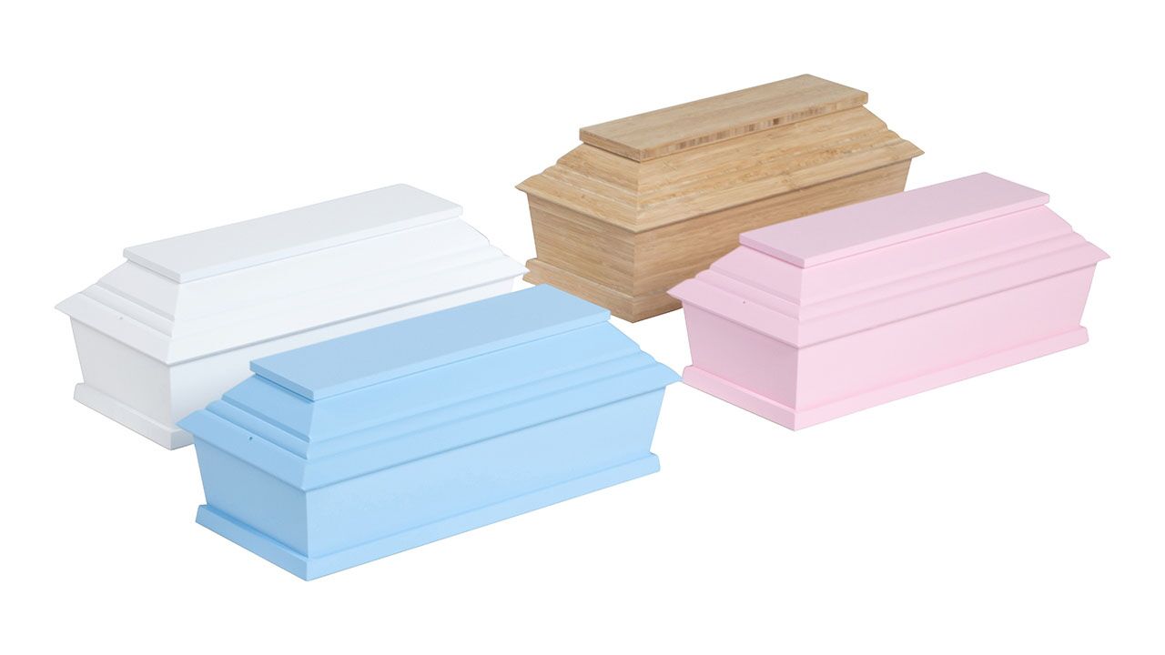 Barnekiste i lyserød