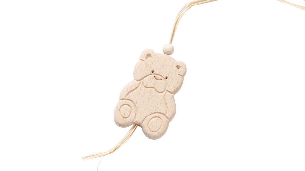 Bambusbamse med bastnor