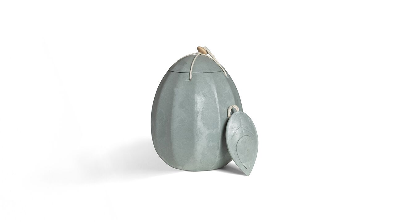 Beyond Life urne i grøn