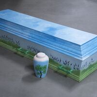 Farvede kiste - en afsked med personlighed