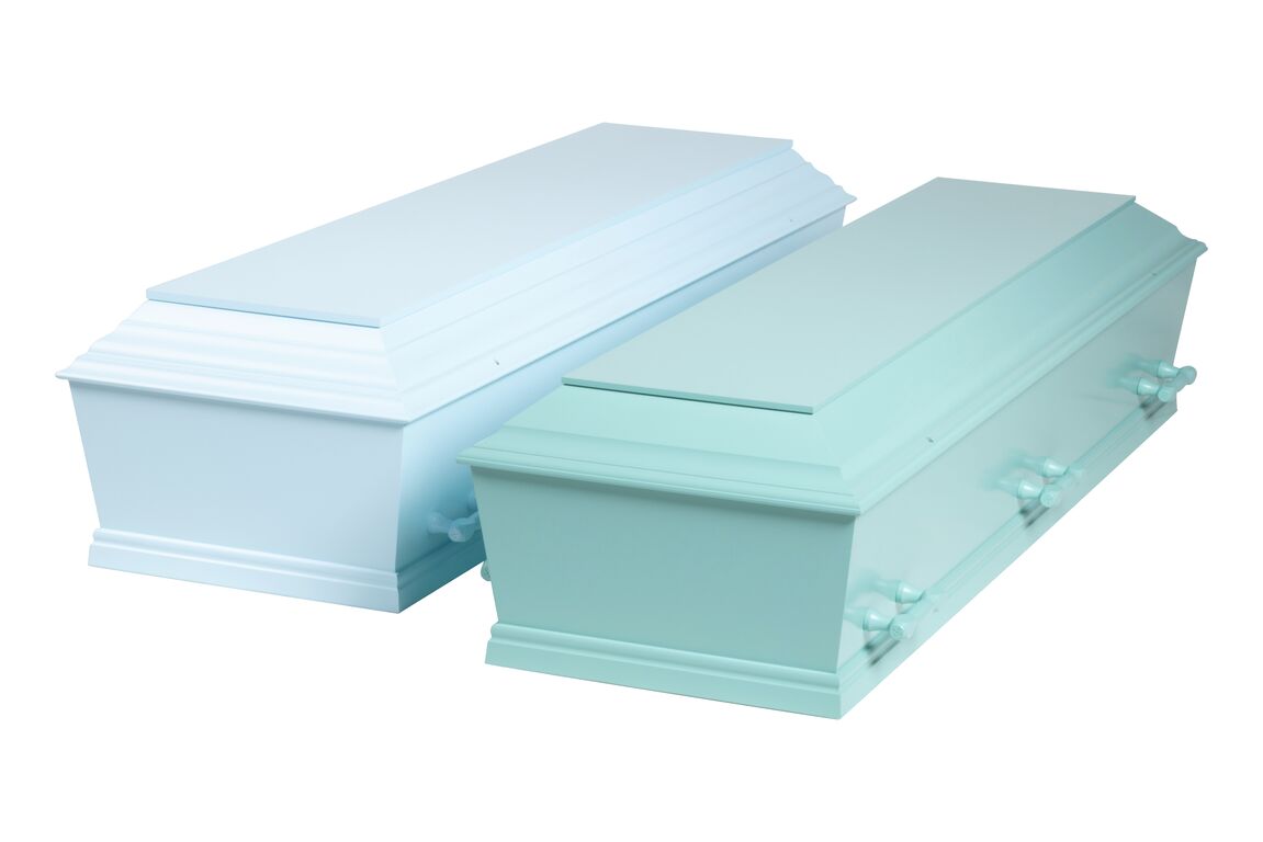 Farvede kiste - en afsked med personlighed