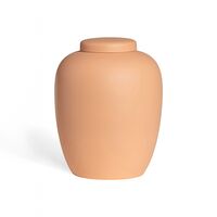Dobbelt terracotta lerurne