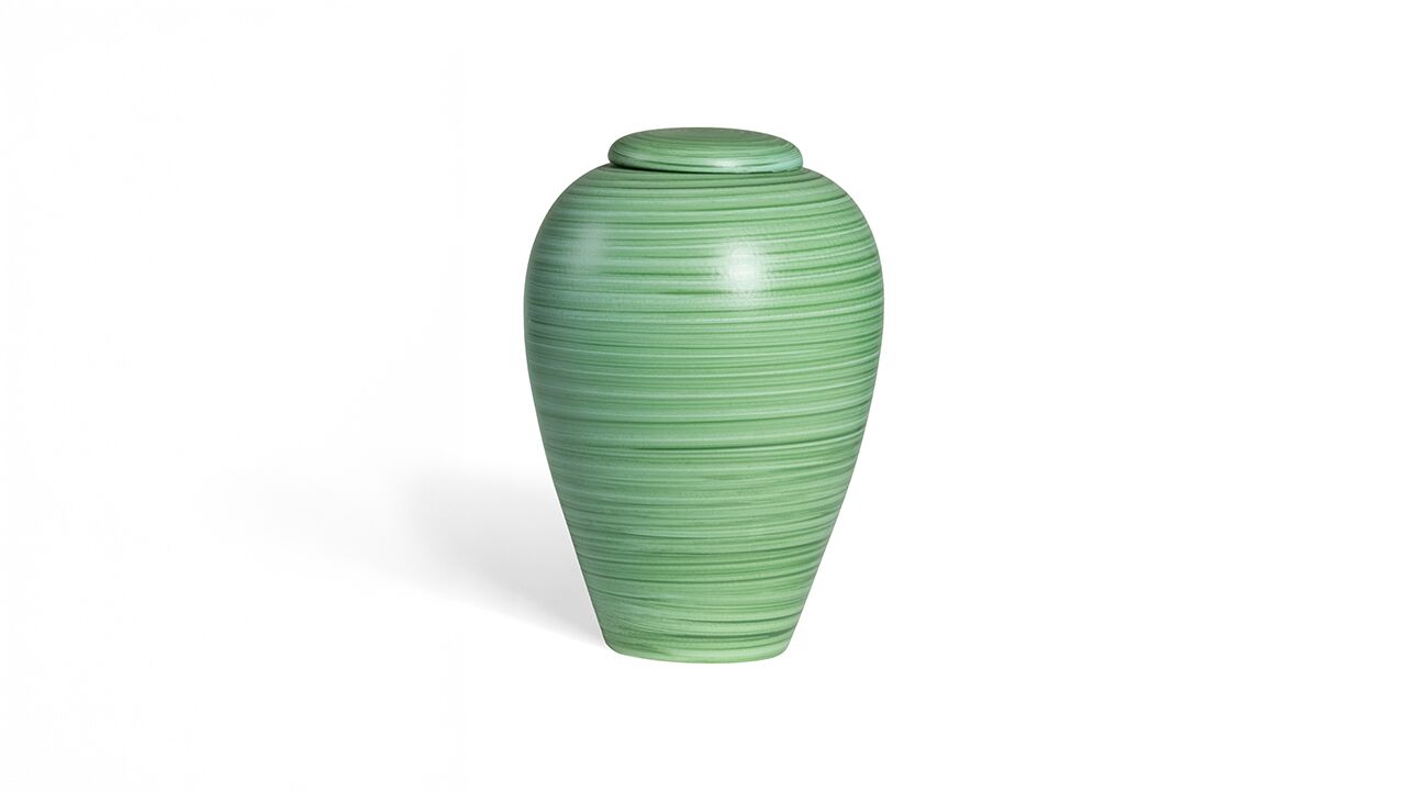 Sfera urne høj i grøn