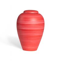 Sfera urne høj i rød