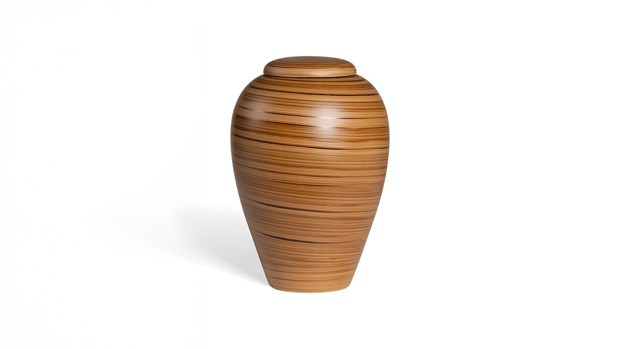 Sfera urne høj i valnød