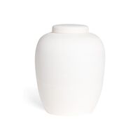 Dobbelt hvid lerurne