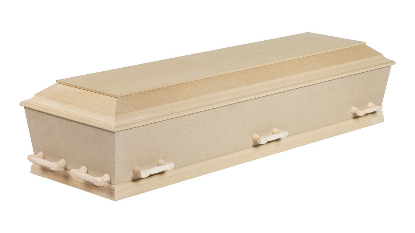 Basiskiste med kremerings låg