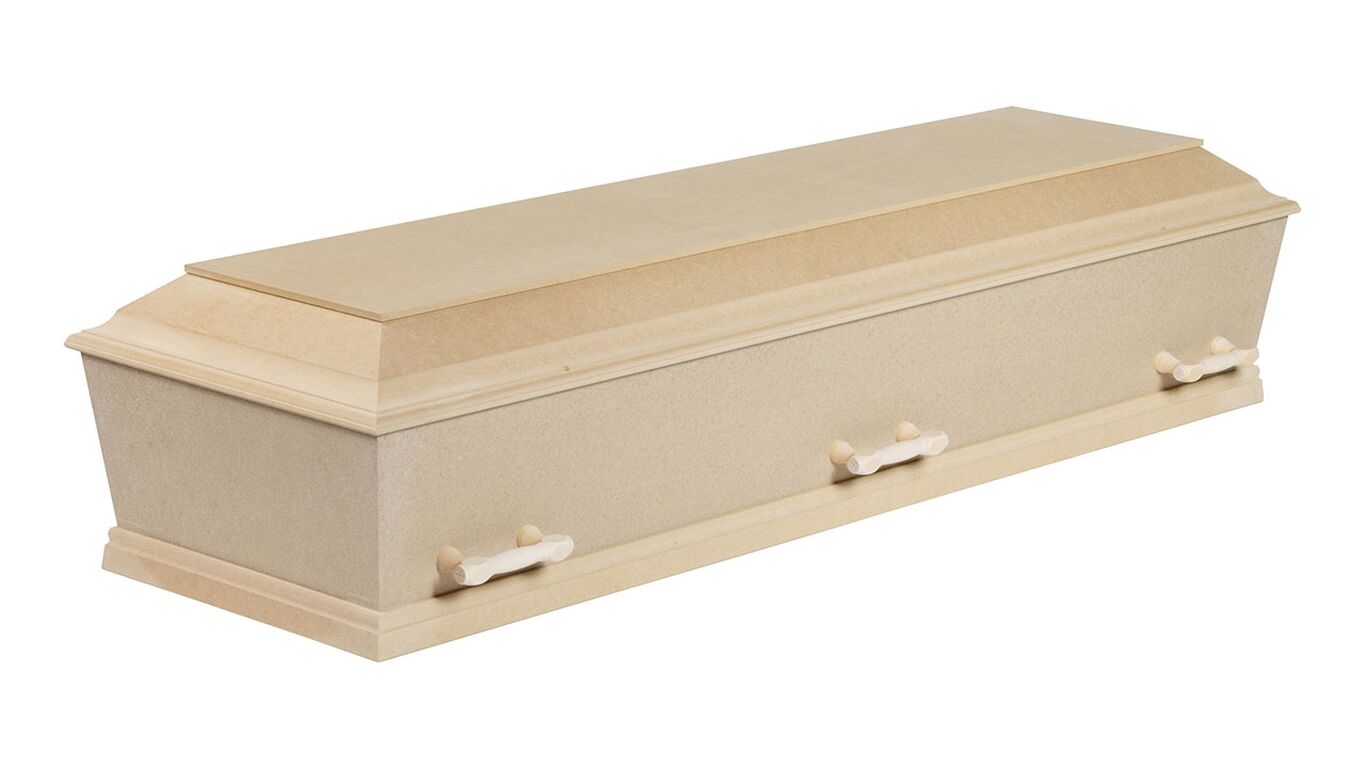 Basiskiste med kremerings låg