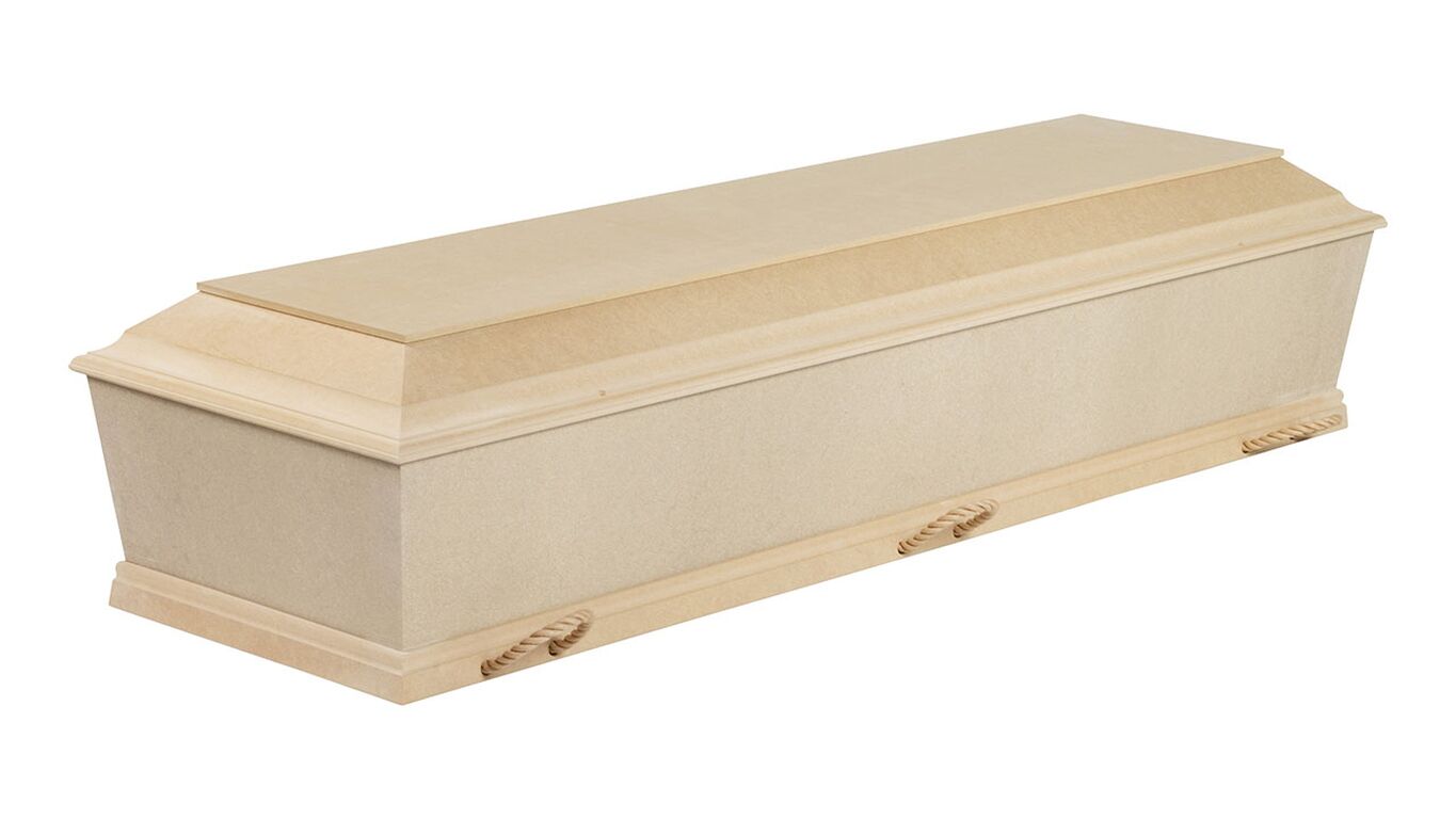 Basiskiste med kremerings låg