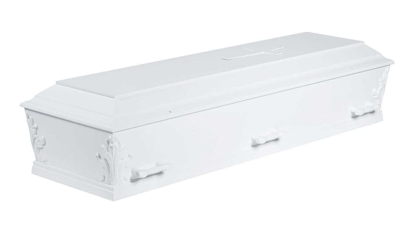 Kremeringskiste med hjørner