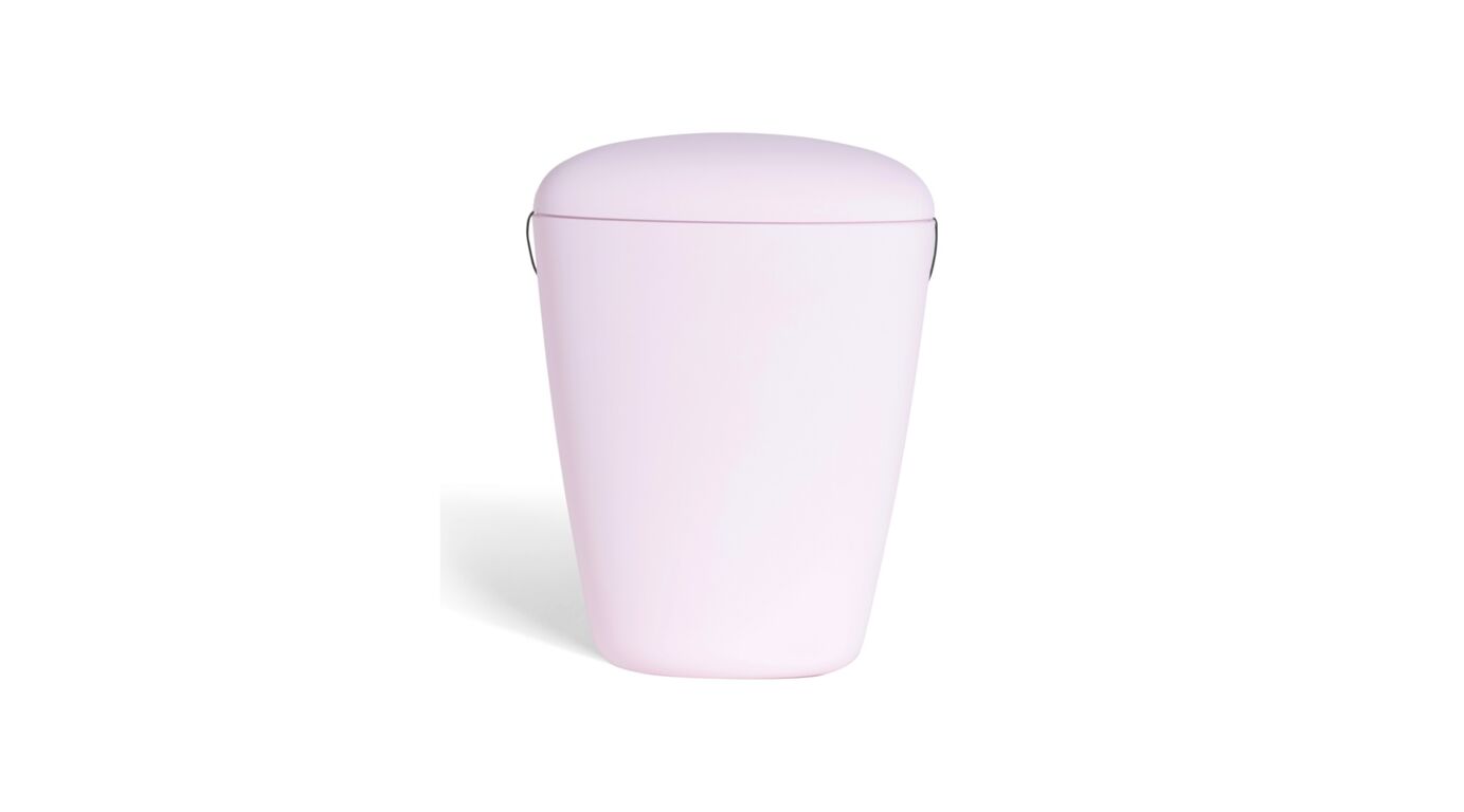 Heim urne i lyserød