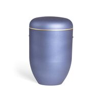 Pludra B blå med guldkant